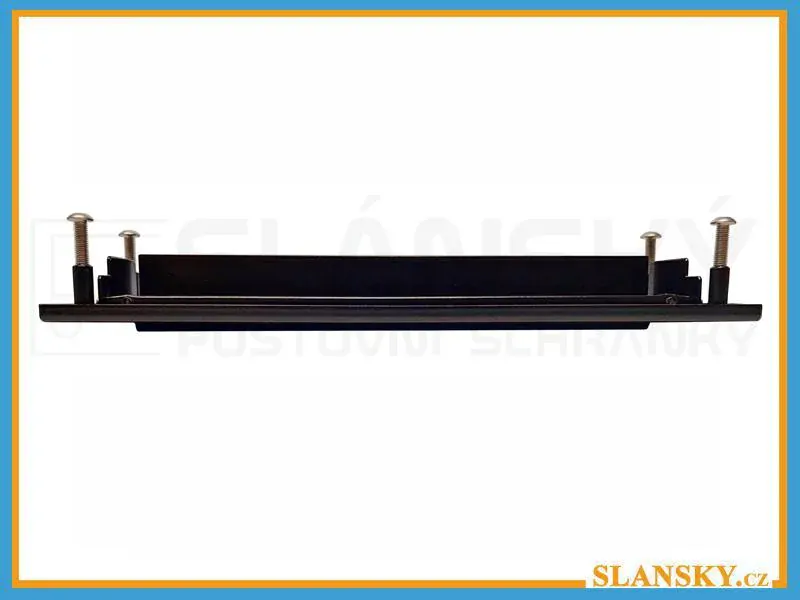 Dveřní vhoz - RAL 9005 černá