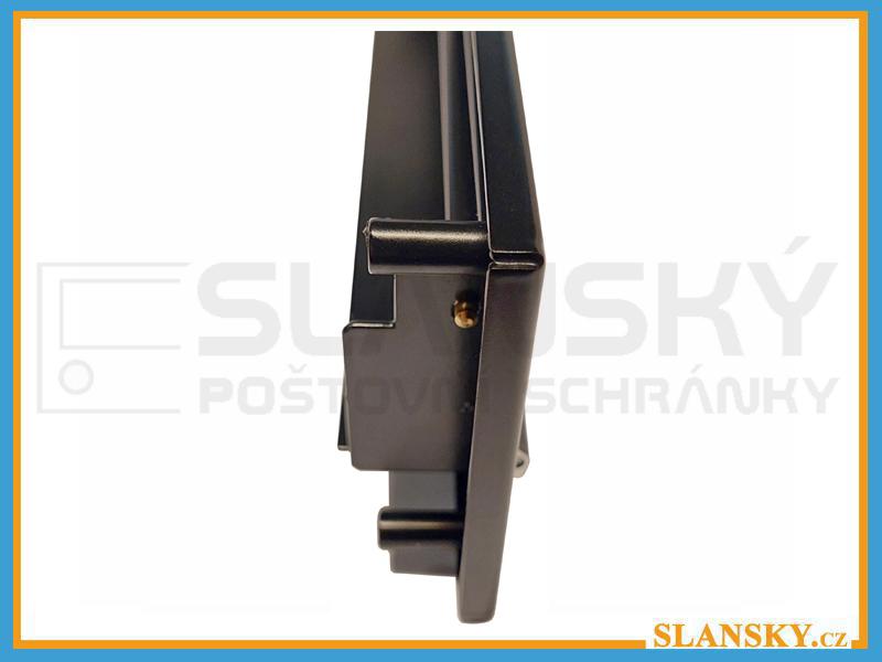 Dveřní vhoz 275 mm - RAL 9005 černá