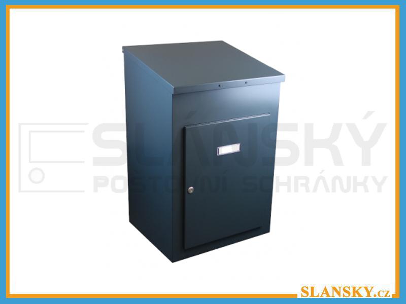 Parcel box (schránka na balíky) - nástěnný - RAL 7016 antracit