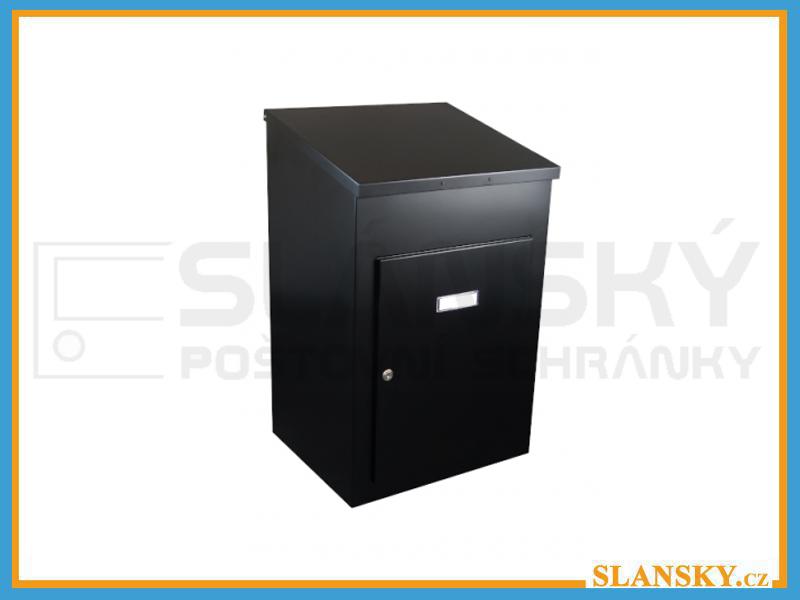 Parcel box (schránka na balíky) - nástěnný - RAL 9005 černá