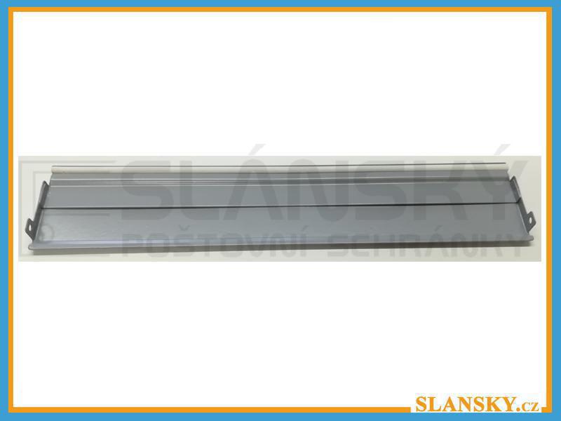 Náhradní sklapka k ležaté poštovní schránce - šedá 