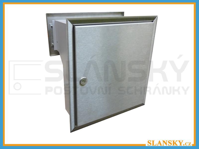Orámování dvířek schránky F-046 - NEREZ L profilem