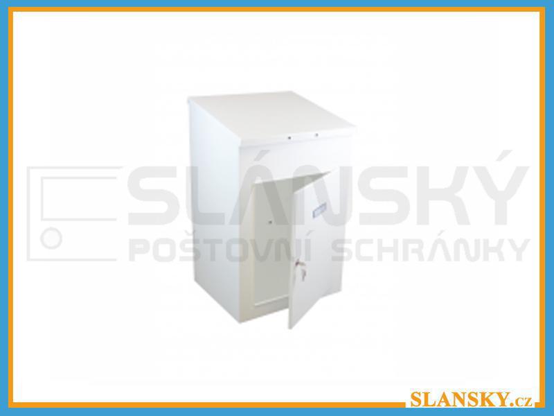 Parcel box (schránka na balíky) - nástěnný - RAL 9016 bílá