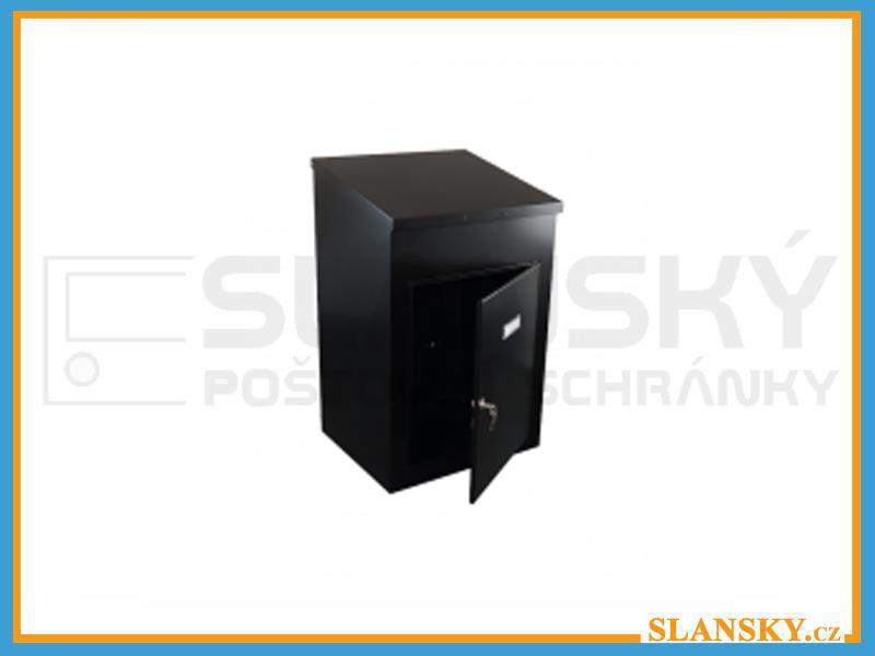 Parcel box (schránka na balíky) - nástěnný - RAL 9005 černá