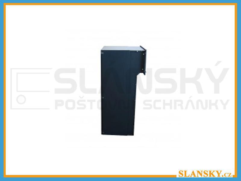 Parcel box (schránka na balíky) - pro zazdění - RAL 9005 černá