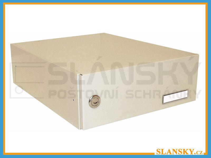Poštovní schránka B-02 EXTRA - RAL 9016 bílá