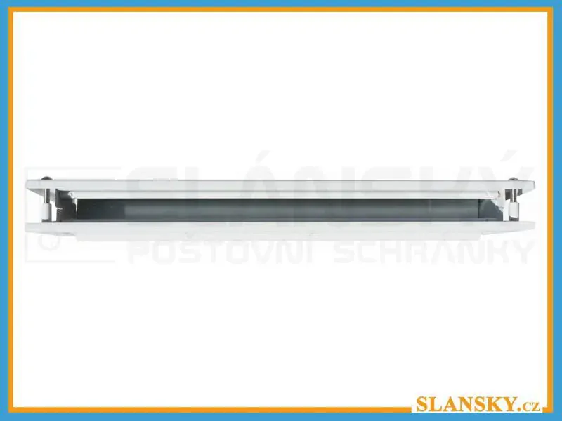 Dveřní vhoz s protikusem - RAL 9016 bílá