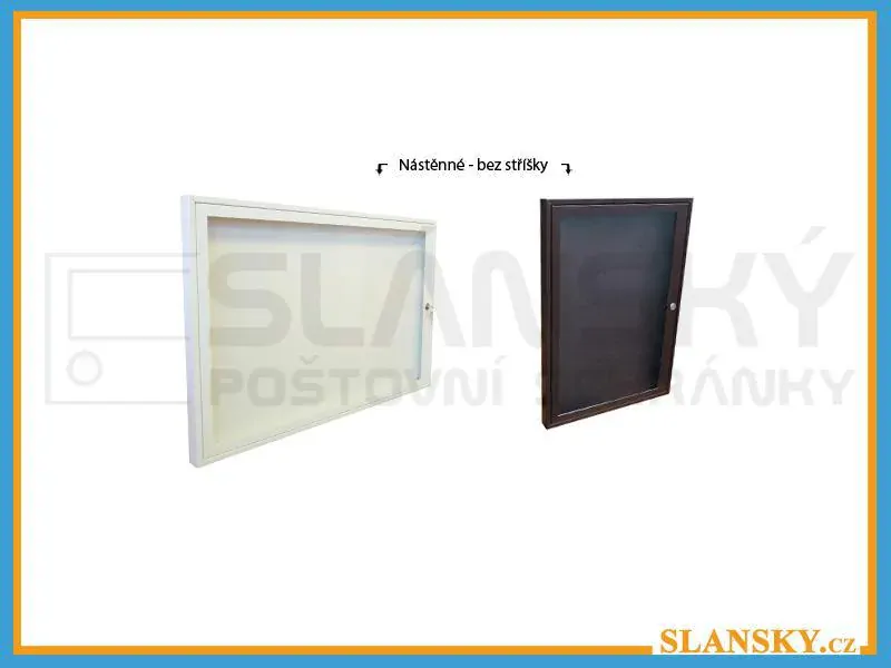 Vitrína interiérová uzamykatelná 500x700 mm