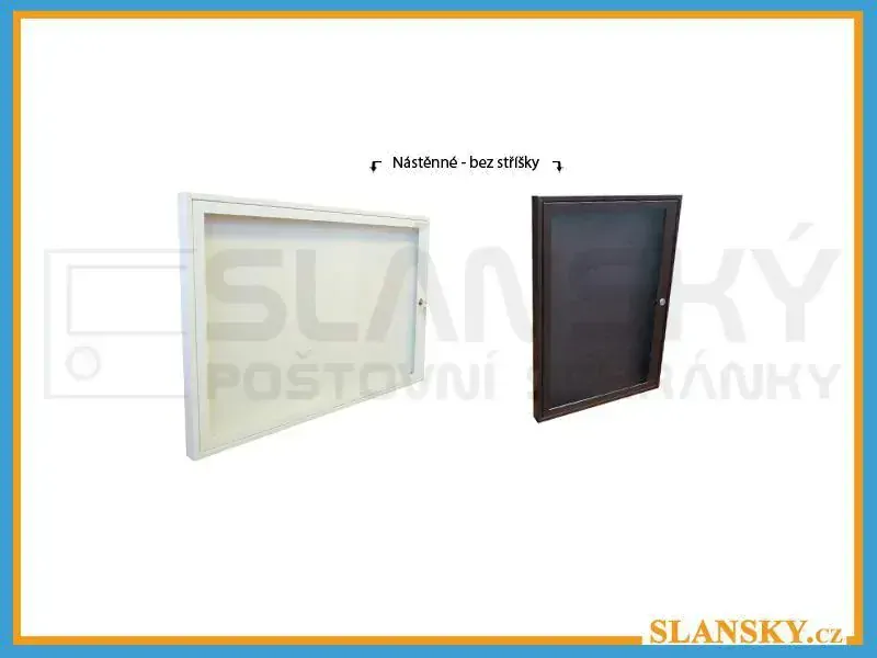 Vitrína interiérová uzamykatelná 900x600 mm