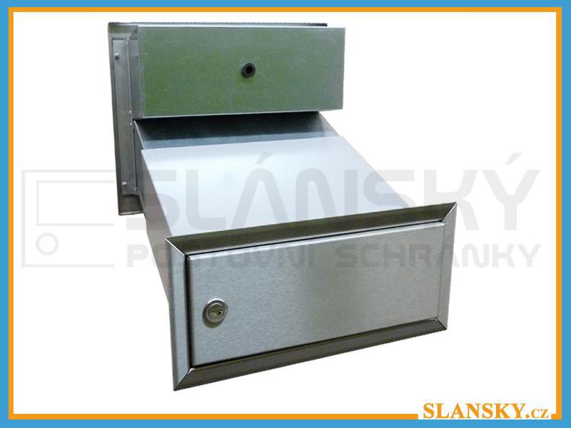 Orámování dvířek schránky B-04, B-042, D-041, D-042 - NEREZ L profilem