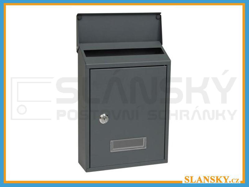 Poštovní schránka BK 33 AM antracit 