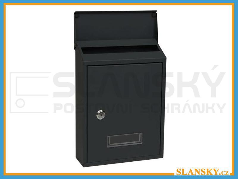 Poštovní schránka BK 33 CM černá 