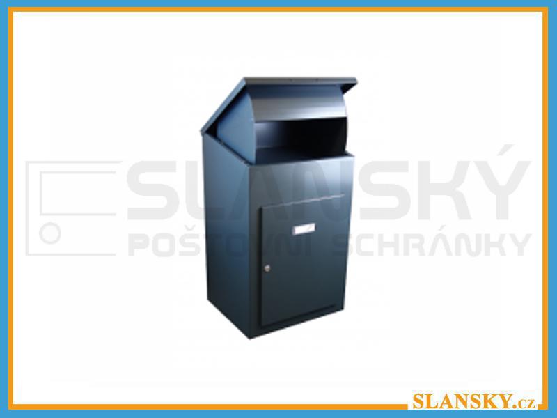 Parcel box (schránka na balíky) - nástěnný - RAL 7016 antracit