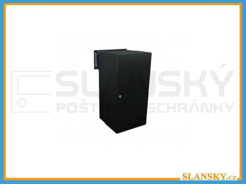 Parcel box (schránka na balíky) - pro zazdění - RAL 9005 černá