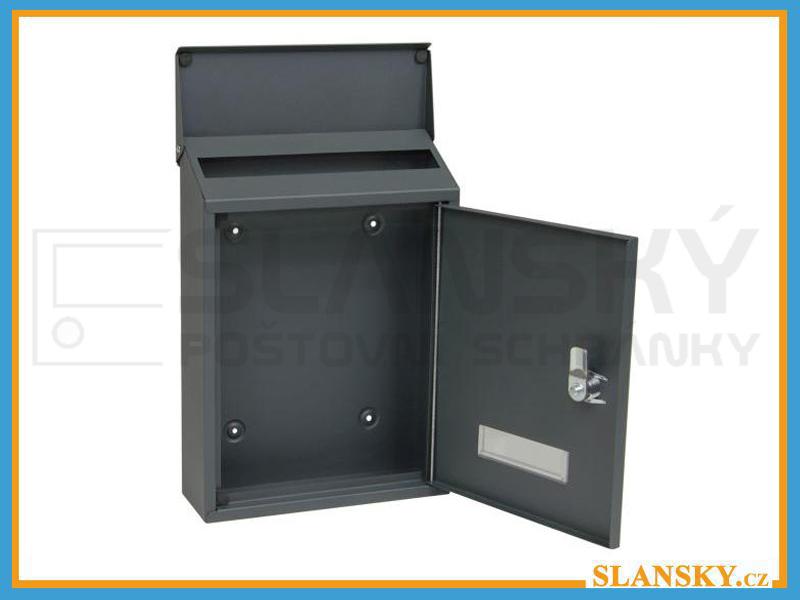 Poštovní schránka BK 33 AM antracit 