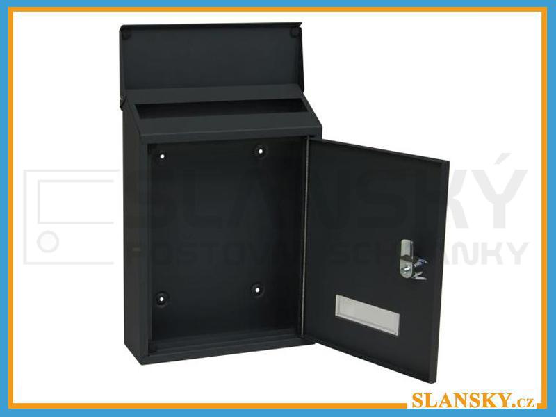 Poštovní schránka BK 33 CM černá 