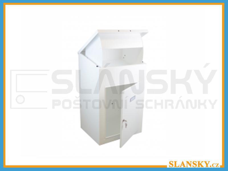 Parcel box (schránka na balíky) - nástěnný - RAL 9016 bílá