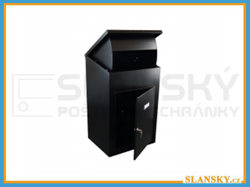Parcel box (schránka na balíky) - nástěnný - RAL 9005 černá