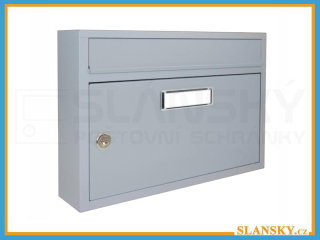 Poštovní schránka G-01 EXTRA - RAL 7040 šedá