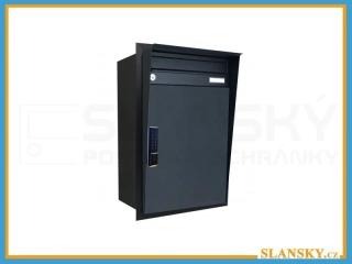 Parcel box (schránka na balíky) DOLS MINI II - pro zazdění s poštovní schránkou
