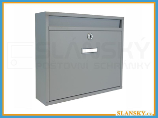 Poštovní schránka H-012 BASIC - RAL 7040 šedá