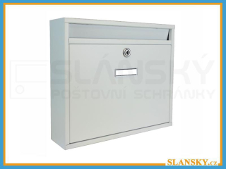 Poštovní schránka H-012 BASIC - RAL 9016 bílá