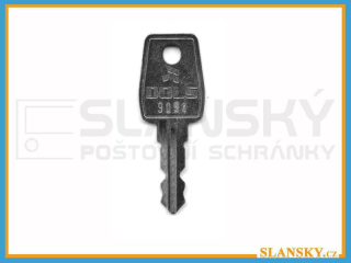 DOLS - náhradní klíč k poštovní schránce dle čísla