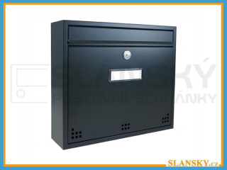 Poštovní schránka H-012 EXTRA - RAL 7016 antracit
