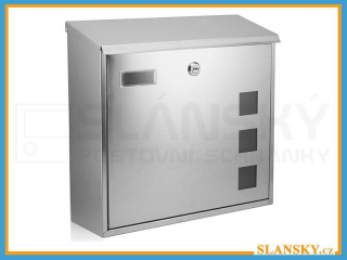 Poštovní schránka BK 703 G nerez